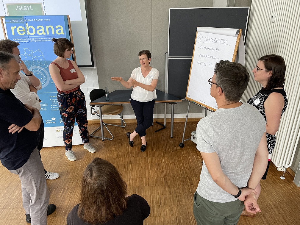 Netzwerkveranstaltungen aus dem Cross-Cluster-Projekt rebana in Straubing (l.) und Augsburg (r.) | Quelle: Marco Geiger/Umweltcluster Image