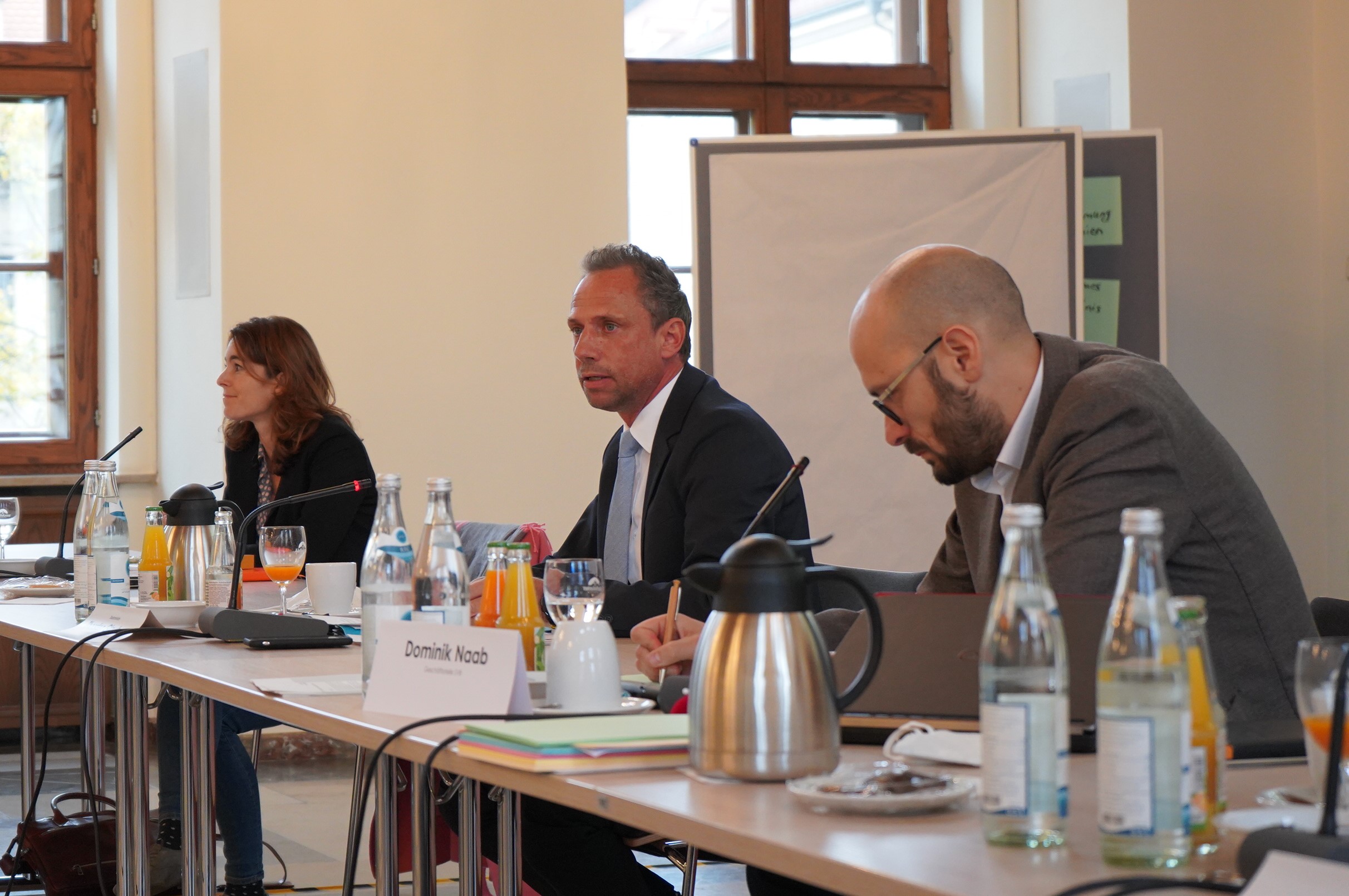 Der SVB im Austausch mit Umweltminister Thorsten Glauber | Quelle: SVB Der SVB im Austausch mit Umweltminister Thorsten Glauber | Quelle: SVB