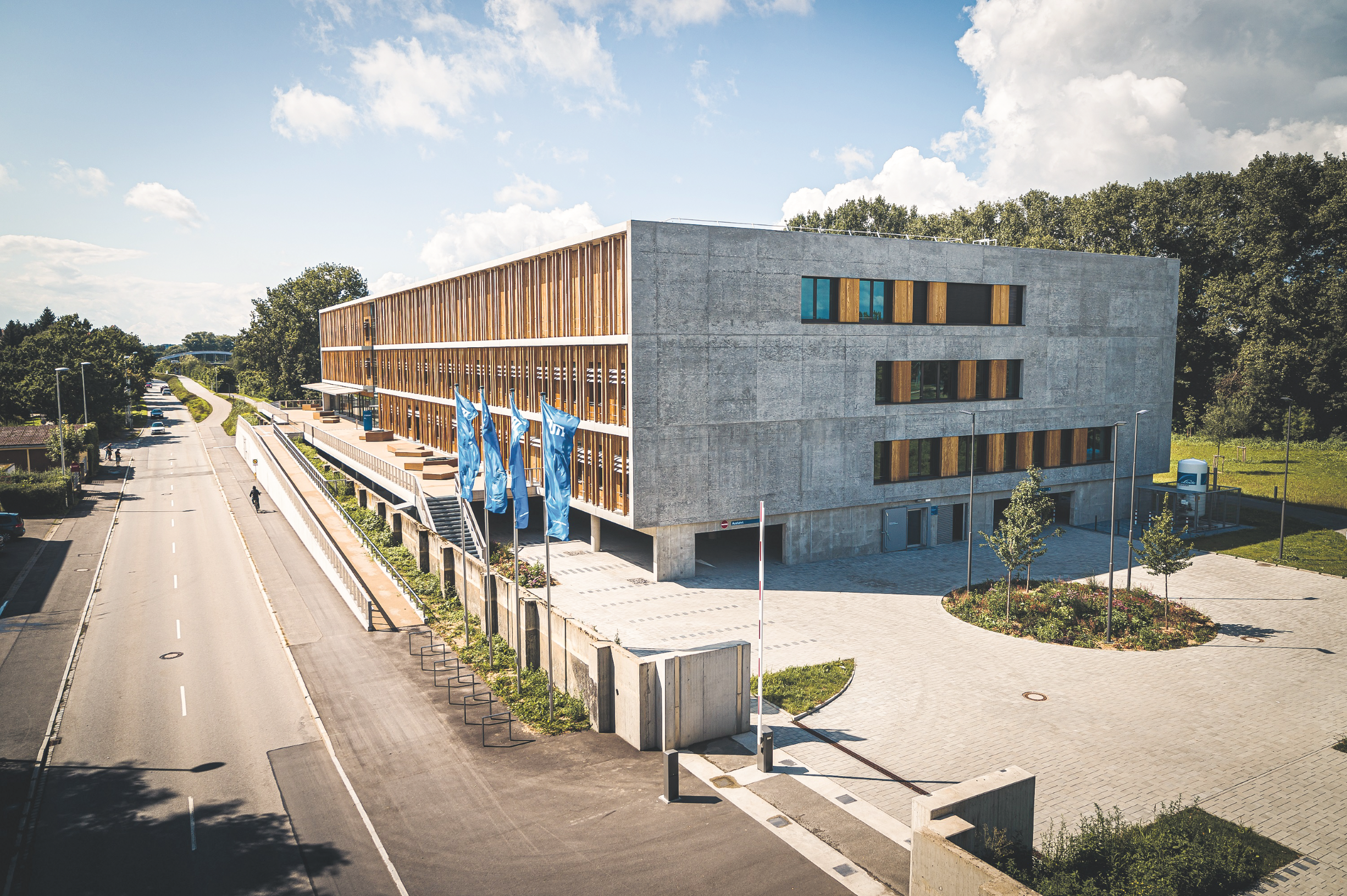 Neubau des TUM Campus Straubing | Quelle: TUM Neubau des TUM Campus Straubing | Quelle: TUM